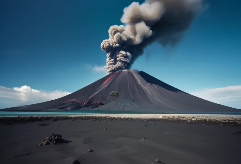 Il pericolo cresce: l’Anak Krakatoa raggiunge l’allerta 3 Il vulcano Anak Krakatoa in Indonesia minaccia: livello