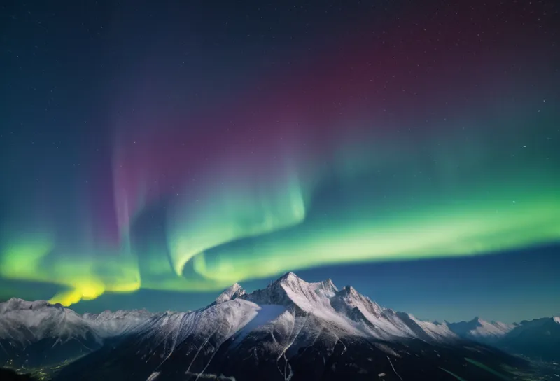 Lo spettacolo irresistibile delle aurore boreali sulle cime delle Alpi italiane: scopri il mistero di questo