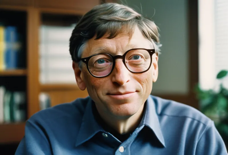 L’Avventura di Bill Gates: Dalla Scuola al Successo Mondiale, la Storia di un Genio dell’Informatica” La