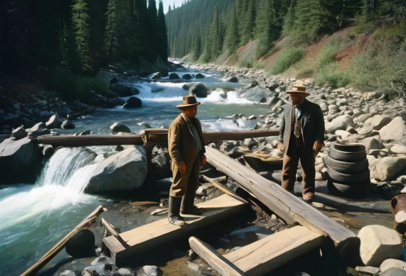 Alla ricerca dell’oro: la frenetica corsa dal California al Klondike negli Stati Uniti”