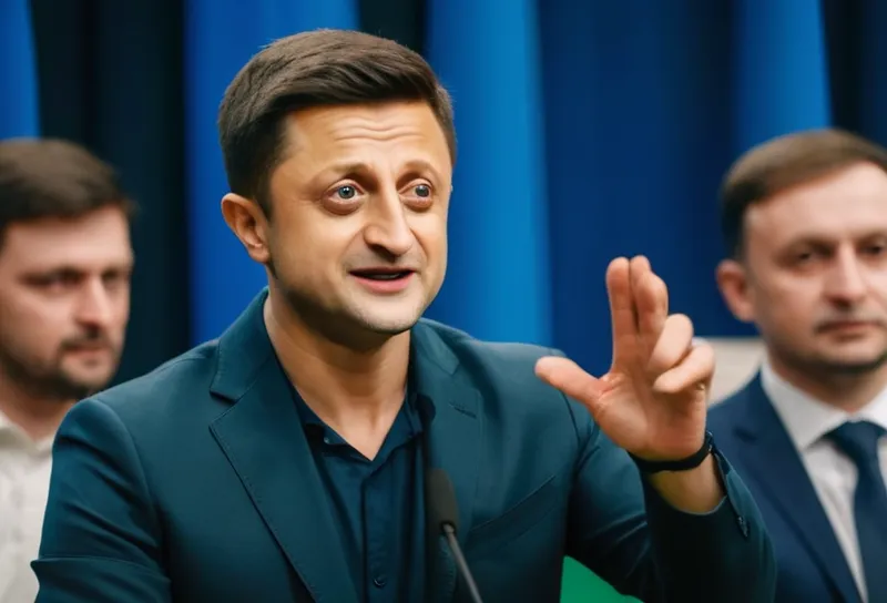 Da comico a Presidente: la straordinaria trasformazione di Volodymyr Zelensky dalle luci del teatro all’incarico politico